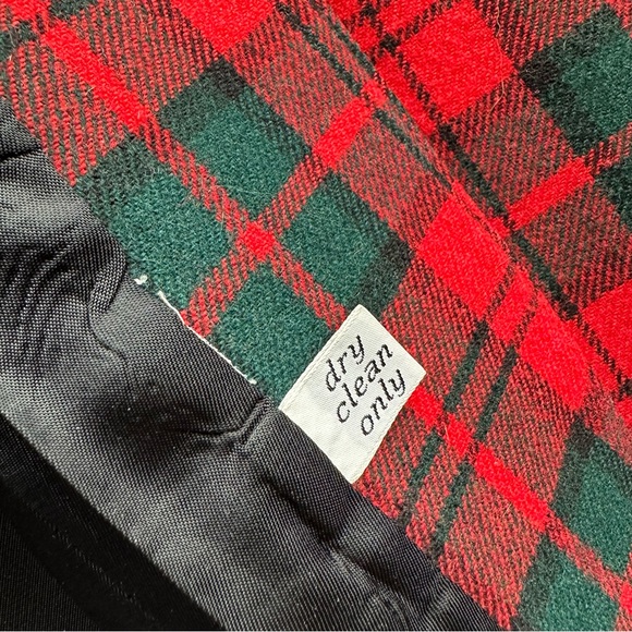 Vintage Pendleton 100% Virgin Wool Tartan Plaid Blazer - Picture 7 of 8